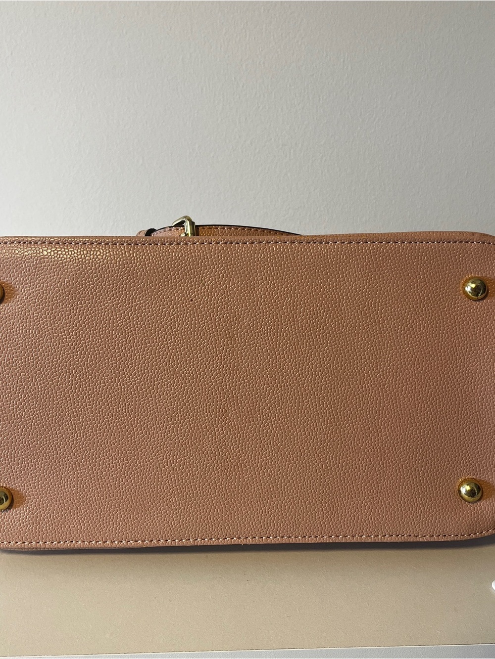 Anne Klein Bag, Mauve Pink Dome Satchel - Picture 10 of 11